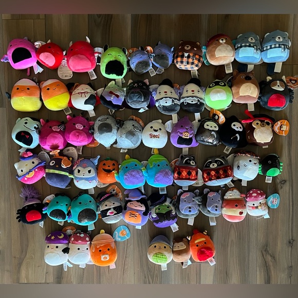 Squishmallows Other - HALLOWEE/FALL 4 & 5” SQUISHMALLOWS! Buy per  item or get em FREE in LIVE SHOWS!